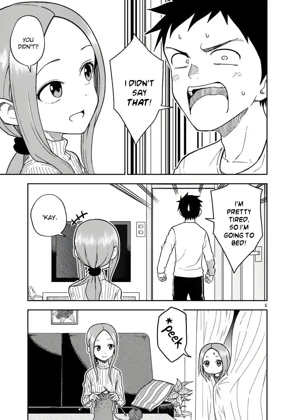 Karakai Jouzu no (Moto) Takagi-san Chapter 164 5